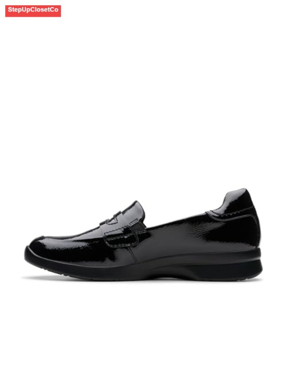 Clarks Ellowyn Penny Women's Loafers - Cushioned Comfort Pull-On - Picture 2 of 6